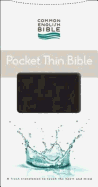 Pocket Thin Bible-Ceb-Zipper Closure
