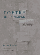 Poetry in Principle: Essays in Poetics