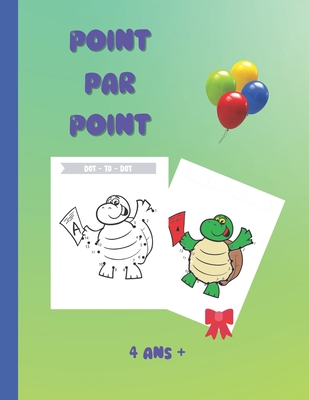 POINT PAR POINT - 4 ans et +: Cahier point par point - Dot to Dot - 49 illustrations d'animaux 4 ans + - Wo, Ric