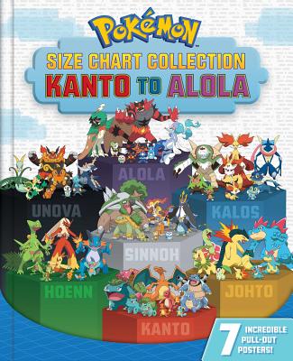 Pokmon Size Chart Collection: Kanto to Alola - Pikachu Press