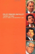 Policy Makers on Policy: The Mais Lectures