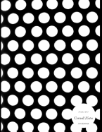 Polka Dot Cornell Notes Notebook: Blank Composition Book of Systematic Method Outline Composed of Notebook with Column and Line Format