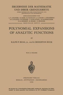 Polynomial Expansions of Analytic Functions: Reihe: Moderne Funktionentheorie