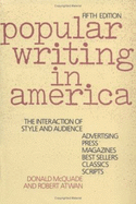 Popular Writing in America: The Interaction of Style and Audience