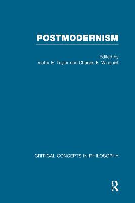 Postmodernism - Taylor, Victor E. (Editor), and Winquist, Charles E. (Editor)