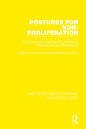 Postures for Non-Proliferation: Arms Limitation and Security Policies to Minimize Nuclear Proliferation