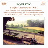Poulenc: Complete Chamber Music, Vol. 1 - Alexandre Tharaud (piano); Herv Joulain (horn); Laurent Lefvre (bassoon); Olivier Doise (oboe);...
