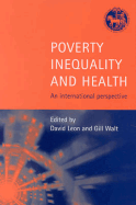 Poverty, Inequality and Health: An International Perspective