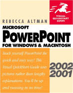 PowerPoint 2000/98 for Windows and Macintosh: Visual QuickStart Guide - Altman, Rebecca Bridges