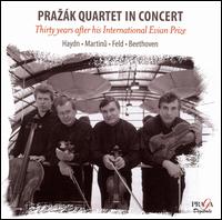 Pra?k Quartet in Concert: Thirty Years after his International Evian Prize - Haydn, Martinu, Feld, Beethoven - Pra?k Quartet; Raaf Hekkema (saxophone)