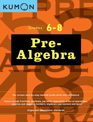 Pre-Algebra Workbook Grades 6-8 - 