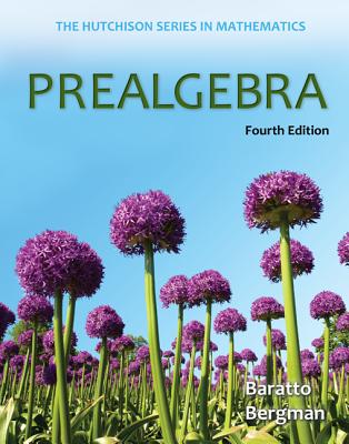 Prealgebra with 52-Week Connect Hosted by Aleks Access Card - Baratto, Stefan, and Bergman, Barry, and Hutchison, Donald