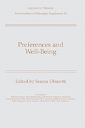 Preferences and Well-Being - Olsaretti, Serena (Editor)