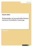 Preisstrategien Im Internationalen Kontext Und Deren Vertriebliche Umsetzung