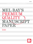 Premium Quality Manuscript Paper Ten-Stave Quire (24)