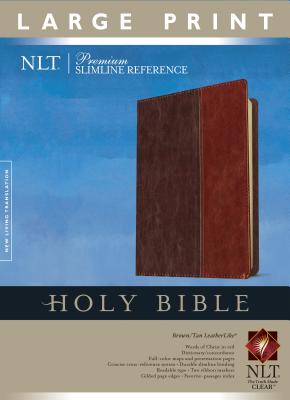 Premium Slimline Reference Bible-NLT-Large Print - Tyndale (Creator)