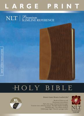 Premium Slimline Reference Bible-NLT-Large Print - Tyndale (Creator)