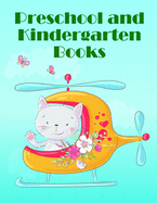 Preschool and Kindergarten books: coloring pages for adults relaxation with funny images to Relief Stress