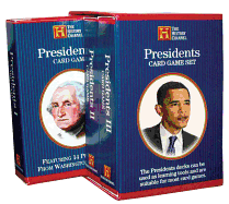 Presidents Card Game Set
