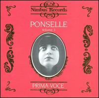 Prima Voce: Ponselle, Vol. 3 - Francis J. Lapitino (harp); Rosa Ponselle (soprano)