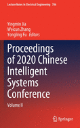 Proceedings of 2020 Chinese Intelligent Systems Conference: Volume II