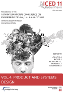 Proceedings of Iced11, Vol. 4: Product and Systems Design