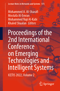 Proceedings of the 2nd International Conference on Emerging Technologies and Intelligent Systems: ICETIS 2022, Volume 2