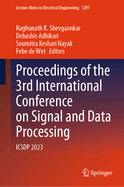 Proceedings of the 3rd International Conference on Signal and Data Processing: ICSDP 2023