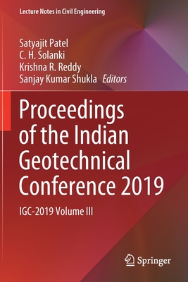 Proceedings of the Indian Geotechnical Conference 2019: IGC-2019 Volume III - Patel, Satyajit (Editor), and Solanki, C. H. (Editor), and Reddy, Krishna R. (Editor)