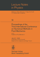 Proceedings of the Third International Conference on Numerical Methods in Fluid Mechanics: Vol. II Problems of Fluid Mechanics