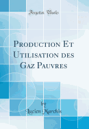 Production Et Utilisation Des Gaz Pauvres (Classic Reprint)