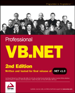 Professional VB.NET - Barwell, Fred, and Case, Richard, and Forgey, Bill