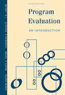 Program Evaluation: An Introduction - Royse, David, and Thyer, Bruce A, Dr., PhD, Lcsw, and Padgett, Deborah K