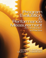 Program Evaluation & Performance Measurement: An Introduction to Practice