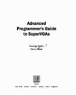 Programmer's Guide to Super Videographics Array - Sutty, George, and Blair, Steve