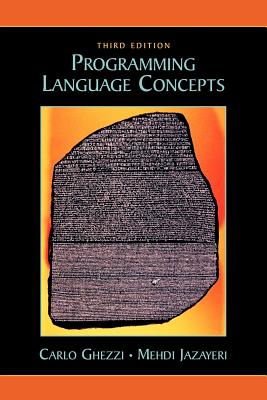 Programming Language Concepts - Ghezzi, Carlo, and Jazayeri, Mehdi