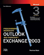 Programming Microsofta Outlooka and Microsoft Exchange 2003