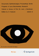 Progress of Lens Biochemistry Research Volume in Honour of Prof. Dr. Med. J. Nordmann