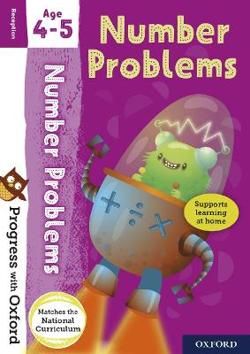 Progress with Oxford: Number Problems Age 4-5 - Hodge, Paul