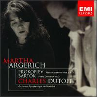 Prokofiev: Piano Concertos Nos. 1 & 3; Bartok: Piano Concerto No. 3 - Martha Argerich (piano); Orchestre Symphonique de Montral; Charles Dutoit (conductor)