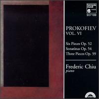 Prokofiev: Piano Works, Vol. 6 - Frederic Chiu (piano)