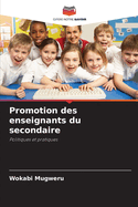 Promotion des enseignants du secondaire