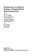 Properties of Impurity States in Superlattice Semiconductors