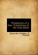 Prospectus of a New Translation of the Holy Bible