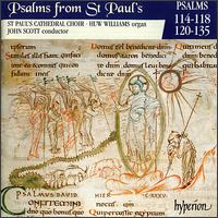 Psalms from St. Paul's, Vol. 10: Psalms 114-118, 120-135 - Huw Williams (organ); St. Paul's Cathedral Choir, London (choir, chorus)