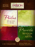 Psalms Poetry on Fire and Proverbs Wisdom from Above: 2-In-1 Collection with 31 Day Psalms & Proverbs Devotionals