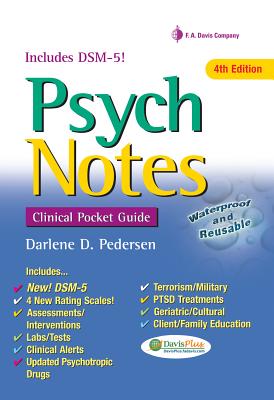 Psychnotes: Clinical Pocket Guide - Pedersen, Darlene D, Msn, Aprn