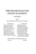 Psychoanalytic Study of Society: v. 6