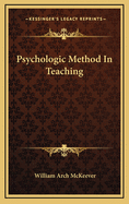 Psychologic Method in Teaching