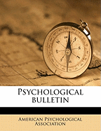Psychological Bulleti, Volume 12
